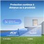 EZVIZ 2K+ Caméra Extérieure sans Fil avec Mode AOV, Caméra à Batterie PT avec Détection de Personnes et de Véhicules, Vision Noc