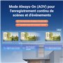 EZVIZ 2K+ Caméra Extérieure sans Fil avec Mode AOV, Caméra à Batterie PT avec Détection de Personnes et de Véhicules, Vision Noc