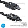JJC Sangle de Poignet Dragonne pour Appareil Photo Nikon Z FC Z7 Z6 Sony ZV-E10 A7III A7SII A6500 A6400 A6000 Fuji X-T30II X-S10