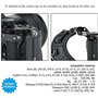 JJC Sangle de Poignet Dragonne pour Appareil Photo Nikon Z FC Z7 Z6 Sony ZV-E10 A7III A7SII A6500 A6400 A6000 Fuji X-T30II X-S10