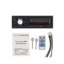 WEPARTICULAR autoradio Bluetooth Mains Libres 1 DIN autoradio Lecteur MP3 Audio numérique Interface ISO FM/USB/SD/AUX-in