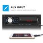 WEPARTICULAR autoradio Bluetooth Mains Libres 1 DIN autoradio Lecteur MP3 Audio numérique Interface ISO FM/USB/SD/AUX-in