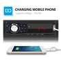 WEPARTICULAR autoradio Bluetooth Mains Libres 1 DIN autoradio Lecteur MP3 Audio numérique Interface ISO FM/USB/SD/AUX-in
