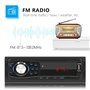 WEPARTICULAR autoradio Bluetooth Mains Libres 1 DIN autoradio Lecteur MP3 Audio numérique Interface ISO FM/USB/SD/AUX-in