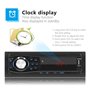 WEPARTICULAR autoradio Bluetooth Mains Libres 1 DIN autoradio Lecteur MP3 Audio numérique Interface ISO FM/USB/SD/AUX-in