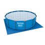 Tapis de sol carré 396 x 396 cm pour piscine hors sol Fast Set™, Steel Pro™, Steel Pro Max™ et Hydrium™ 366 cm