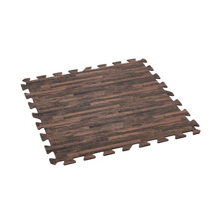 Tapis de sol effet bois pour piscine et spa