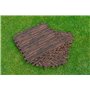 Tapis de sol effet bois pour piscine et spa, 12 pièces, 50 x 50 cm, 3m² de surface couverte