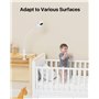 ZOSI Support Universel Flexible de Caméra Surveillance, Installer la Caméra sans Perçage ni Vis, Compatible avec Babyphone Monit