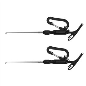 Be In Your Mind 2pcs Tyer de Boucle de Pêche et Outil de Nœud Rapide Outils pour Enlever Les Hameçons Accessoires de Pêche 3 en