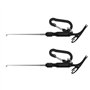 Be In Your Mind 2pcs Tyer de Boucle de Pêche et Outil de Nœud Rapide Outils pour Enlever Les Hameçons Accessoires de Pêche 3 en