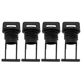Be In Your Mind 4X Bouchons de Vidange pour Bateau Bouchon de Trou d'eau pour Kayak Bouchon de Trou Conique en Nylon de 19 Mm Pi