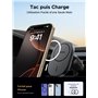 UGREEN 2 en 1 Support Téléphone Voiture Induction Qi 15W Compatible avec MagSafe iPhone 16 Plus Pro Max 15 14 13 12 Mini Chargeu