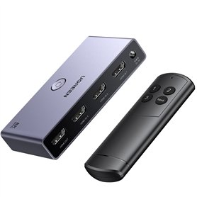 UGREEN Switch HDMI 2.1 8K 60Hz Commutateur 4K 120Hz 3 Entrées 1 Sortie 1080P Dolby Vision Atmos HDR 3D Haute Vitesse 48Gbps Comp