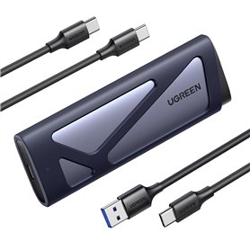 UGREEN Boîtier SSD M.2 NVMe SATA 10 Gbps USB 3.2 Gen 2 Adaptateur Disque Dur Externe pour NVME NGFF M MB Key 2230 2242 2260 2280