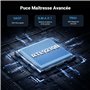 UGREEN Boîtier SSD M.2 NVMe SATA 10 Gbps USB 3.2 Gen 2 Adaptateur Disque Dur Externe pour NVME NGFF M MB Key 2230 2242 2260 2280