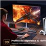 UGREEN Switch HDMI 8K 60Hz 5 Entrées 1 Sortie Commutateur HDMI 3D HDR10 VRR avec Télécommande Compatible avec PS5 PS4 Xbox One 3
