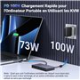 UGREEN KVM Switch HDMI2.0 Commutateur KVM DP 4K 60Hz 2 Entrées 2 Sories avec 3 Ports USB A USB C 3.0 5Gbps PD 100W pour MacBook 