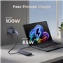 UGREEN Revodok Pro 2102 10Gbps Hub USB C Double HDMI 4K 60Hz Extension 2 Écrans 10 en 1 Docking Station Accueil Adaptateur RJ45 