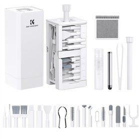 K&F Concept Kit Nettoyage Kit Nettoyage Clavier 32 en 1 Kit Nettoyage PC