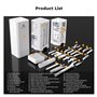 K&F Concept Kit Nettoyage Kit Nettoyage Clavier 32 en 1 Kit Nettoyage PC, Kit Nettoyage Multifonctionnel Accessoires PC pour Air