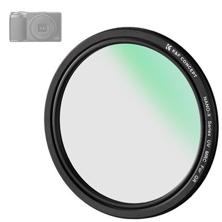 K&F Concept Kit de Filtre UV Protection Compatible avec Ricoh GR II/GR III/GR IIIx