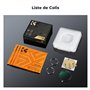 K&F Concept Kit de Filtre UV Protection Compatible avec Ricoh GR II/GR III/GR IIIx