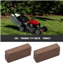 Create idea 2pcs Plaquettes de Frein pour Tondeuse à Gazon Compatible avec Husqvarna 5321209-61 Compatible avec Tecumseh 799021 