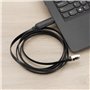 Create idea Câble de Console USB 2.0 vers RJ45 1,8M Adaptateur Série RS232 Compatible avec Cisco, TP-Link, Ubiquiti, Ordinateur 