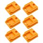 Create idea Lot de 6pcs Porte-outils Muraux à Trois Trous en Plastique sans Fil pour Rangement d'outils Support Mural Compatible