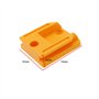 Create idea Lot de 6pcs Porte-outils Muraux à Trois Trous en Plastique sans Fil pour Rangement d'outils Support Mural Compatible