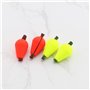 Create idea 20 Pièces Flotteur de Pêche à La Mouche en Mousse Indicateur de Frappe Goutte d'eau Bobber Accessoire Fluorescent Ja