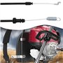 Create idea Câble d'entraînement de Tondeuse à Gazon 1365mm Câble d'embrayage de Tondeuse 381030051/0 Compatible avec Mountfield