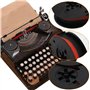 Create idea Lot de 2 Rubans pour Machine à Écrire Compatible avec Royal Compatible avec Olympia Compatible avec Smith Corona Com