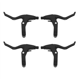 Create idea Lot de 2 Paires de Leviers de Frein en V pour Vélo Poignée de Frein en Alliage d'aluminium pour La Plupart des Vélos