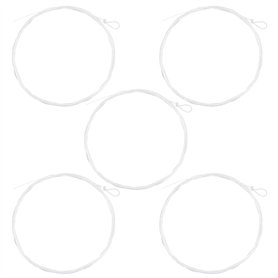 The Lord of the Tools Lot de 5 Lignes de Pêche à La Mouche Coniques avec Boucle Pré-nouée pour La Pêche en Eau Douce 5x9 Pieds