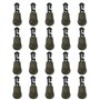The Lord of the Tools 20pcs Perles à Changement Rapide pour Matériel de Pêche Support de Ligne de Pêche Connecteur de Pêche Acce