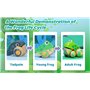Hape Famille Grenouille Jouet en Bois 1 an à Tirer- Dès 12 Mois- Pour Motricité, Imagination & Dextérité de l'Enfant- Jouet à Ti