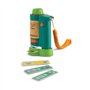 Hape Microscope pour Enfants Scientifique - Microscope Portable en Bambou Adapté aux Enfants de 4 Ans et Plus - Grossissement En