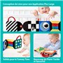 hahaland Livre Tissu Bébé Eveil 0 3 6 Mois, Jouet Suspendre avec Noir et Blanc pour Poussettes, Livre Doux Froissé avec des Anim