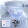 Jimmy BD7 Pro Aspirateur Anti acariens, avec lumière UV-C & stérilisation, Elimine 99,9% des bactéries-Double Godet-pour Le lit,