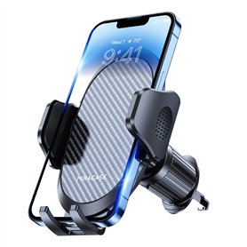 Miracase 2024 Support TéLéPhone Voiture Très Stable 【Crochet MéTallique】 Porte TéLéPhone Portable pour Grille D'aération Voiture
