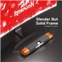 Redragon GS512 Enceinte de bureau sans fil RGB 2.0 PC ordinateur barre de son stéréo avec mode BT 5.0/USB, max 6W * 2 son riche,