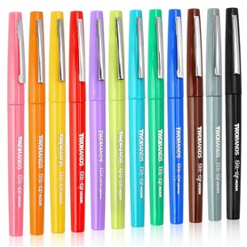 TWOHANDS 12 Stylos feutres