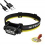 Nitecore NU43 Lampe frontale rechargeable 1400 lumens USB-C lumineuse légère pour le camping