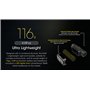 Nitecore NU43 Lampe frontale rechargeable 1400 lumens USB-C lumineuse légère pour le camping, la course ou le travail, avec proj