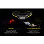 Nitecore NU43 Lampe frontale rechargeable 1400 lumens USB-C lumineuse légère pour le camping, la course ou le travail, avec proj