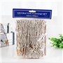 LIZHOUMIL Filet de pêche en corde de chanvre méditerranéenne - Décoration murale - 1 x 2 m - Beige avec coquillages