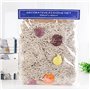LIZHOUMIL Filet de pêche en corde de chanvre méditerranéenne - Décoration murale - 1 x 2 m - Beige avec coquillages