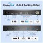 Station d'accueil Universelle Triple écran 4K DisplayLink
